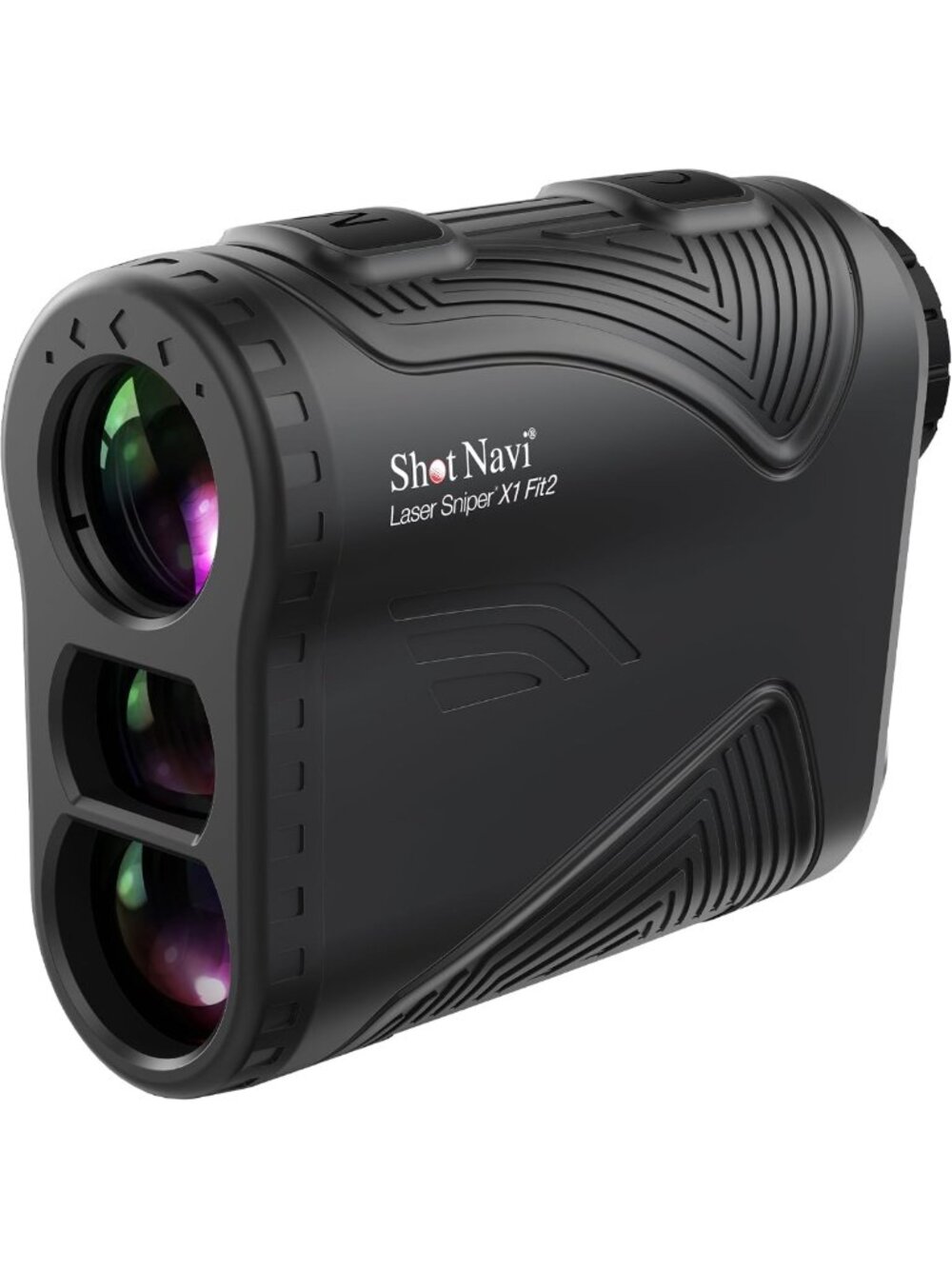Golf Laser Rangefinder with Slope, Shot Navi Fit2 - Slope ON/Off, Flag Lock